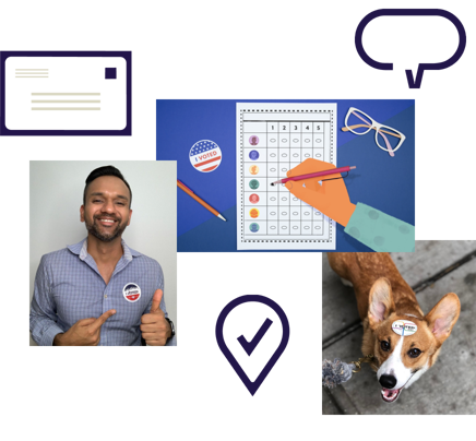 two jars with money and an arrow in between pointing to one