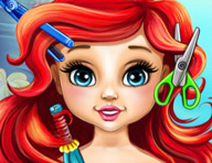 Baby Ariel Real Haircuts Game
